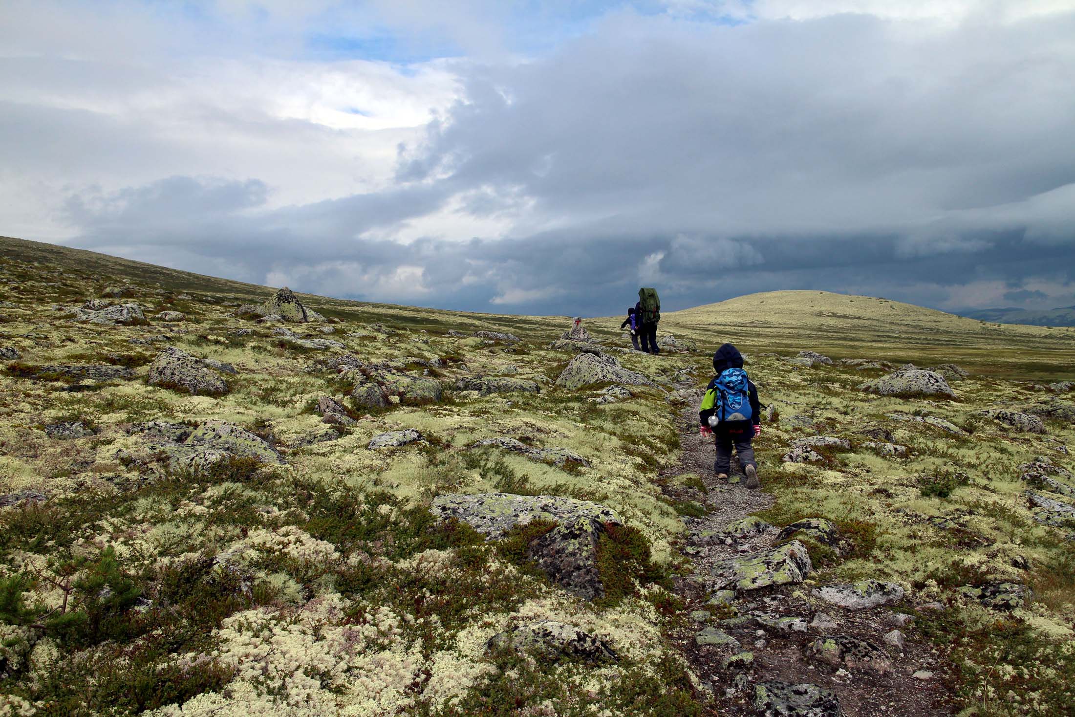 Read more about the article Da monstersekken tok livet av turgleden på vei til en fiskebu ved foten av Sølnkletten