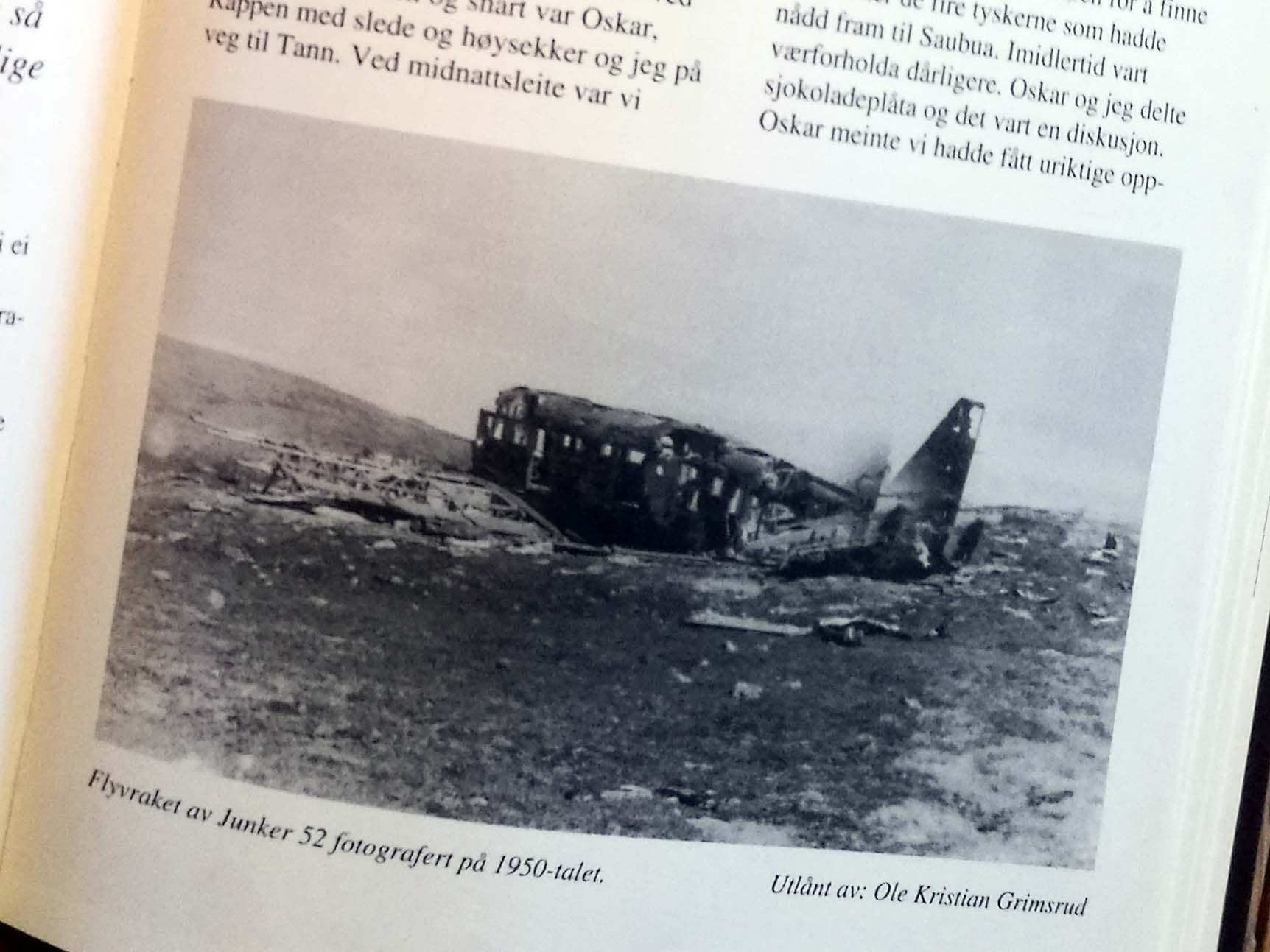 Read more about the article «Det verserer mange historier om denne JU 52-en, og de fleste spriker nokså mye»