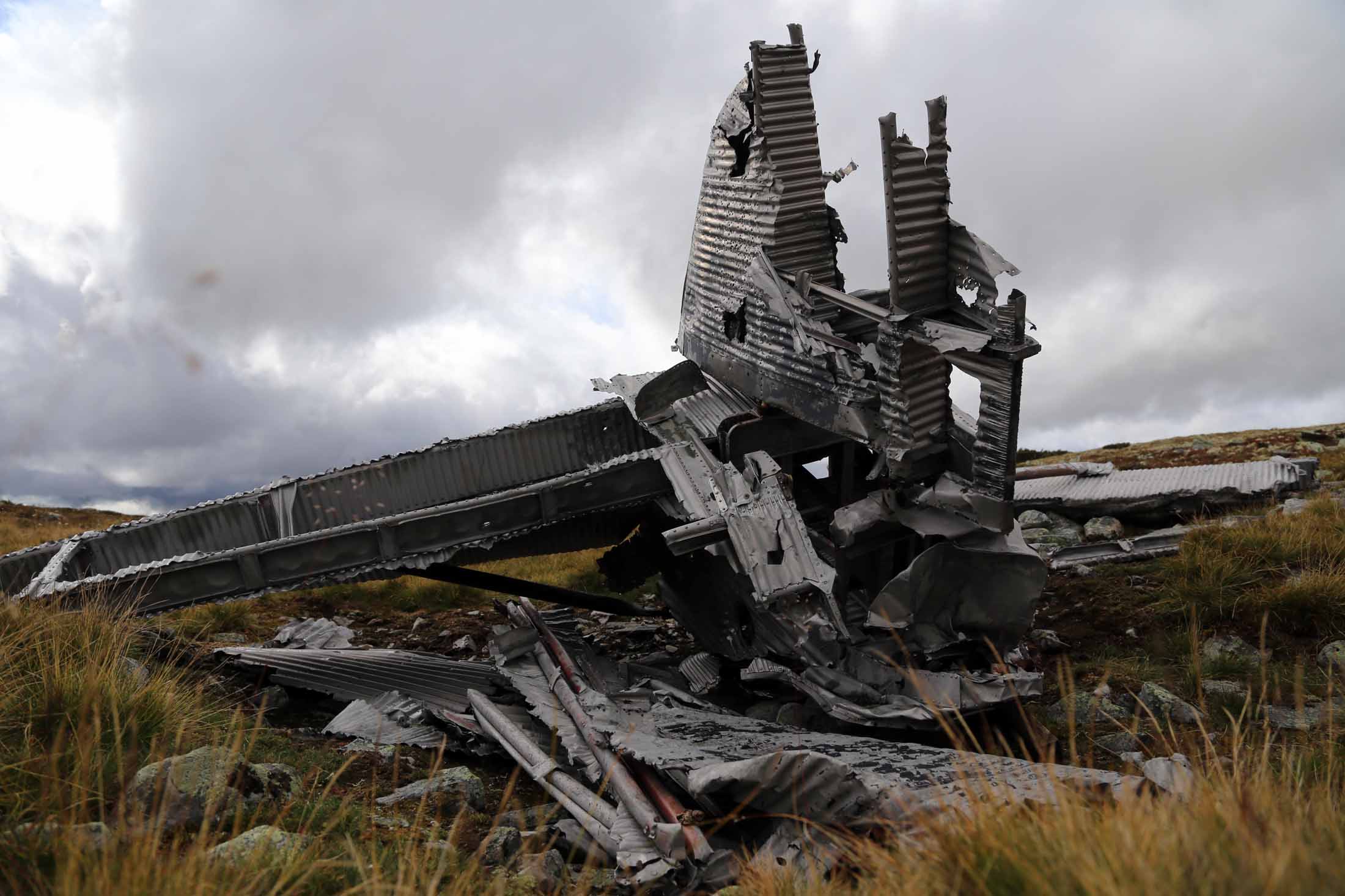 Read more about the article På tur i vennlige fjell: Inn til flyvraket – og videre til det «tapte» halepartiet