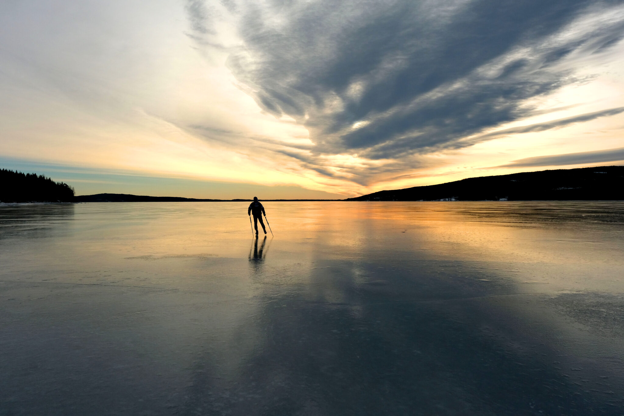 Read more about the article NVE: Svak is skjules av et tynt snølag